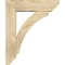 Ekena Millwork Thorton Slat Rough Sawn Bracket w/ Offset Brace, Douglas Fir, 6"W x 20"D x 24"H BKT0604X20X24THR06RDF - alternate 4